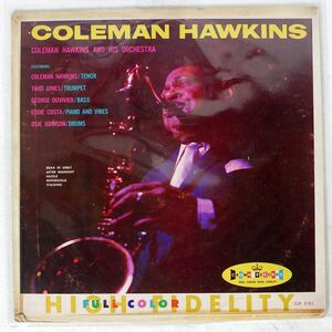 米 COLEMAN HAWKINS AND HIS ORCHESTRA/SAME/CROWN CLP5131 LP