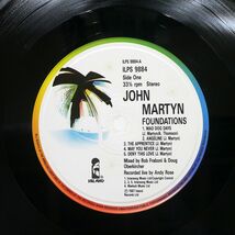 英 JOHN MARTYN/FOUNDATIONS/ANGEL ILPS9884 LP_画像2