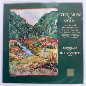 米 セルジウ・ルカ/ヴァイオリンのためのチェコ音楽/ELEKTRA/ASYLUM/NONESUCH H71350 LP