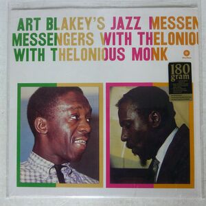 ART BLAKEY & THE JAZZ MESSENGERS/WITH THELONIOUS MONK/WAXTIME 771677 LP