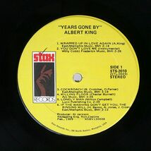 米 ALBERT KING/YEARS GONE BY/STAX STS2010 LP_画像2