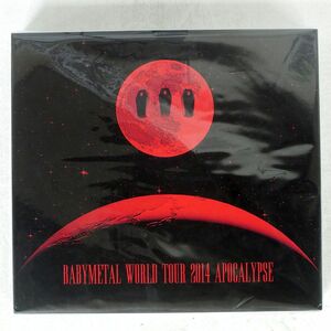 4CD+2Blu-ray BABY METAL/BEBYMETAL WORLD TOUR 2014 APOCALYPSE/NONE NONE CD+Blu-ray