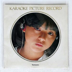 ピクチャー盤 VA/KARAOKE PICTURE RECORD/TECHNICS NAS1034 LP