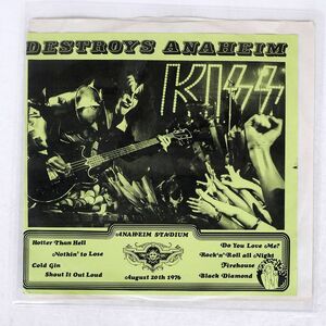 ブート KISS/DESTROYS ANAHEIM/NOT ON LABEL IMP1120 LP