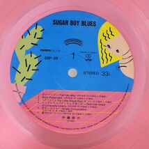 帯付き 伊藤銀次/SUGAR BOY BLUES/CASABLANCA 28P39 LP_画像2