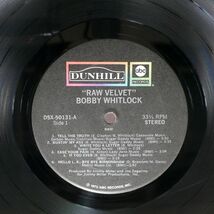 米 BOBBY WHITLOCK/RAW VELVET/DUNHILL DSX50131 LP_画像2