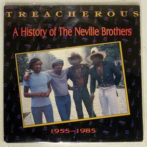 米 NEVILLE BROTHERS/TREACHEROUS (A HISTORY OF 1955 -1985)/RHINO RNFP71494 LP