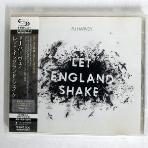 SHMCD PJ HARVEY/LET ENGLAND SHAKE/ISLAND RECORDS UICP1123 CD □