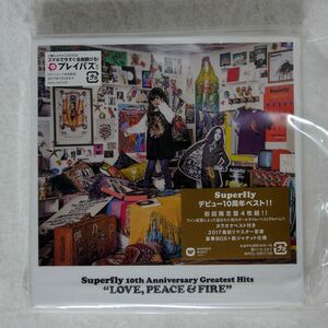 紙ジャケ SUPERFLY/10TH ANNIVERSARY GREATEST HITSLOVE/WARNER WPCL12617 CD