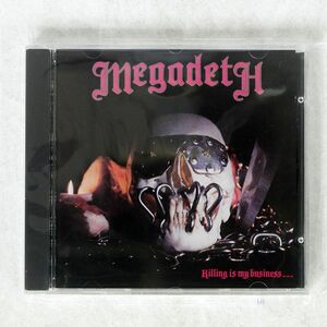 MEGADETH/KILLING IS MY BUSINESS/RELATIVITY 88561-8015-2 CD □