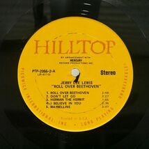 米 JERRY LEE LEWIS/ROLL OVER BEETHOVEN/HILLTOP JS6110 LP_画像2