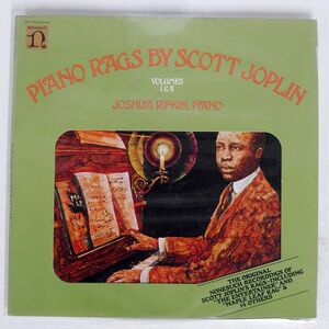 米 外カバー JOSHUA RIFKIN/PIANO RAGS BY SCOTT JOPLIN: VOLUMES I & II/NONESUCH HB73026 LP