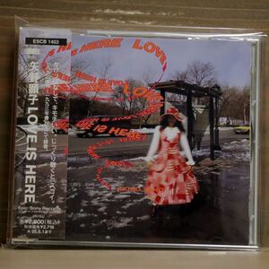 矢野顕子/LOVE IS HERE/エピック ESCB1403 CD □