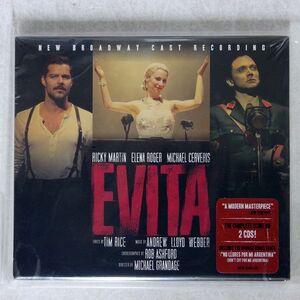 未開封 NEW BROADWAY CAST OF EVITA (2012)/EVITA (NEW BROADWAY CAST RECORDING)/MASTERWORKS 88725424352 CD
