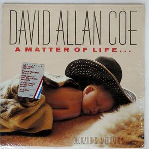 DAVID ALLAN COE/A MATTER OF LIFE AND DEATH/COLUMBIA FC40571 LP