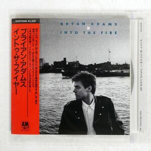 紙ジャケ ブライアン・アダムス/イントゥ・ザ・ファイヤー/A&M D32Y-3149 CD □