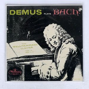 米 JRG DEMUS/DEMUS* PLAYS BACH* WELL-TEMPERED CLAVIER VOL. II NOS. 9-16/WESTMINSTER XWN18198 LP