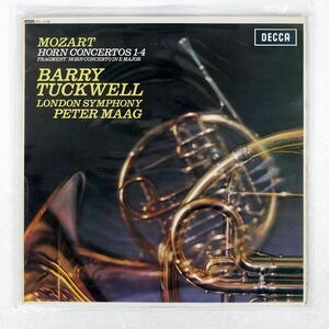 英 PETER MAAG/MOZART HORN CONCERTOS 1-4/DECCA SXL6108 LP