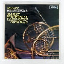 英 PETER MAAG/MOZART HORN CONCERTOS 1-4/DECCA SXL6108 LP_画像1