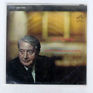 米 MUNCH / ZAMKOCHIAN/SAINT-SAENS: SYMPHONY NO. 3 IN C MINOR, OP.78/RCA VICTOR LSC2341 LP