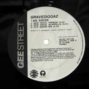 GRAVEDIGGAZ/DOUBLE SUICIDE PACK/GEE STREET 4228542231 12