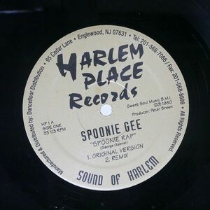 SPOONIE GEE/RAP/HARLEM PLACE HP1 12