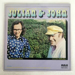 米 ジュリアン・ブリーム, ジョン・ウィリアムズ/JULIAN & JOHN/RCA LSC-3257 LP