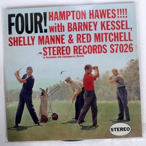 米 HAMPTON HAWES/FOUR/STEREO S7026 LP