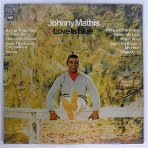 米 JOHNNY MATHIS/LOVE IS BLUE/COLUMBIA CS9637 LP