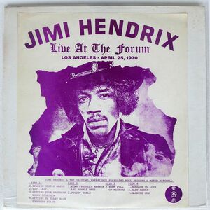 米,ブート ジミヘンドリックス/LIVE AT THE FORUM LOS ANGELES/NOT ON LABEL (JIMI HENDRIX) LPR28 LP