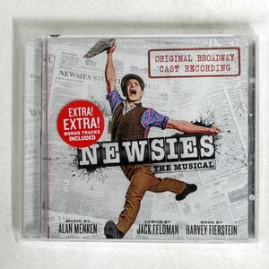 未開封 ALAN MENKEN/NEWSIES (ORIGINAL BROADWAY CAST RECORDING)/GHOSTLIGHT 8-4457 CD □