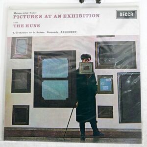 未開封 ERNEST ANSERMET/MUSSORCSKY : PICTURE AT THE EXHIBITION/DECCA SXL2195 LP