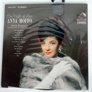 米 ANNA MOFFO/ONE NIGHT OF LOVE/RCA VICTOR RED SEAL LSC2794 LP