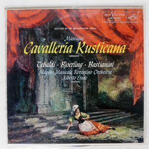 米 EREDE/MASCAGNI: CAVALLERIA RUSTICANA (ABRIDGED)/RCA VICTOR LM2243 LP