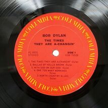 米 BOB DYLAN/TIMES THEY ARE A CHANGIN/COLUMBIA PC8905 LP_画像2