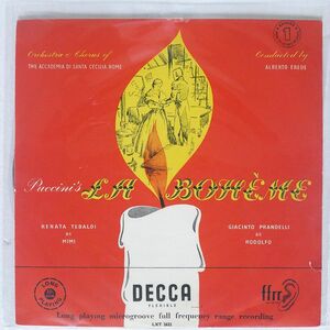 英 GIACOMO PUCCINI/LA BOHEME/DECCA LXT2622 LP