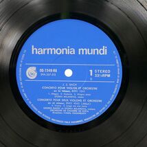 ストイカ・ミラノヴァ/バッハ ヴァイオリン協奏曲集/HARMONIA MUNDI OQ7349HA LP_画像2