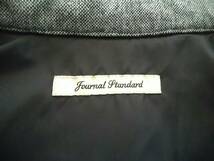 USED ジャーナルスタンダード ダウンジャケット グレー コート サイズM 男性用 メンズ ジャンパー ブルゾン 灰色_画像6