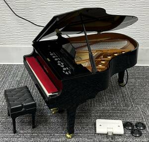 SEGA TOYS　セガトイズ　Grand Pianist　グランド ピアニスト　本体　専用ACアダプタ　椅子　ミニチュア ピアノ　