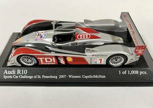 Audi R10 TDI No.1 Sports Car Challenge 2007 Winner 1/43 scale PMA製