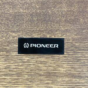 Pioneer プレート　エンブレム　ブラック　黒　black (5) パイオニア　PL-A500S PL-A500