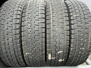 DUNLOP WINTER MAXX 145/80R12 80/78 LT 4本セット　バリ山　145/80/12 80/78L