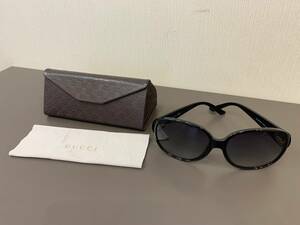 ☆【売り切り】美品 GUCCI グッチ サングラス GG3623 D28EU 62□16 130 アイウェア GGアイコン ラインストーン 箱付き