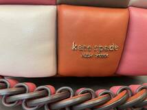 □【売り切り】美品 Kate spade ケイトスペード ルービックス カラーブロック ミディアム クロスボディ バッグ レディース_画像3