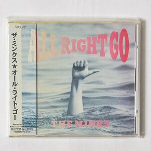 【希少！新品未使用】CD ザ・ミンクス ( THE MINKS ) / ALL RIGHT GO デッドストック