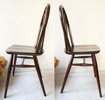 ■店頭価格　￥３８５００■アーコール・フープバックチェア４１■英国　Ercol 古木椅子　スピンドル ヴィンテージ_画像7