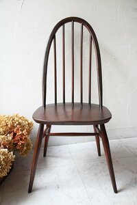 ■店頭価格￥３８５００■アーコール クエーカーチェア３３■英国　Ercol ヴィンテージチェア 木製・古木椅子