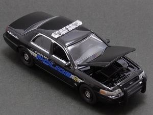 ★★★日曜夜★ルース★2008 FORD POLICE INTERCEPTOR★CLEVELAND POLICE★OHIO★HOT PURSUIT SERIES 8★GREENLIGHT★1/64