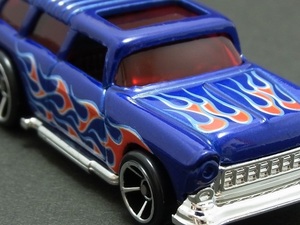 ★★日曜夜★未開封新品★'55 (CHEVROLET) NOMAD (第2世代金型)★HOT WHEELS