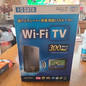 IO DATA Kindle対応テレビチューナー搭載無線LANルーター Wi-Fi TV WN-G300TVR 